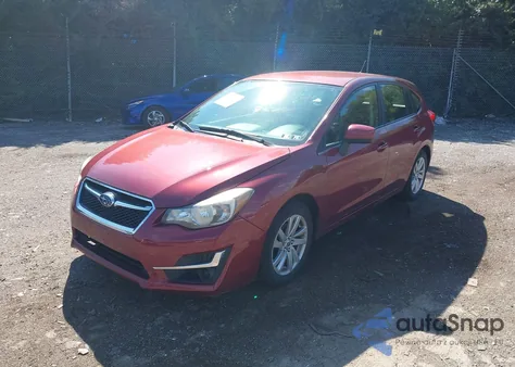 2016 Subaru Impreza z USA, uszkodzony, nr VIN JF1GPAD69G8321988